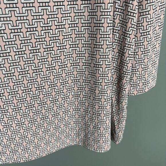 Liz Claiborne Women's Pink Retro Glam Square Neck Blouse - Size XL - Corpcore - Picture 3 of 6